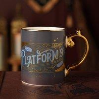Warner Bros Harry Potter Alumni Collectable Mug - Platform 9 3/4 in Dark Blue