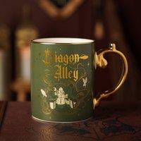 Warner Bros Harry Potter Alumni Collectable Mug - Diagon Alley in Khaki