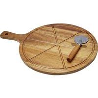 Seasons Timberito Pizza Set in Brown
