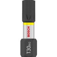 Bosch Pro Torx Impact Screwdriver Bit (Pack of 25) in Black