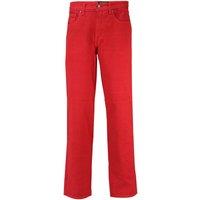 XPOSED Men's Georgio Peviani Comfort Fit Jeans for Casual Style in Red | Size: W40 L31