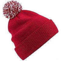 Beechfield Men's Snowstar Beanie in Red