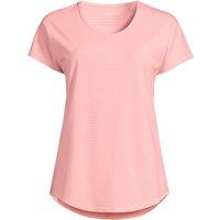 Lands' End Women's Petite Cotton Modal Stretch Jersey T-shirt in Light Pink | Size: 10-12