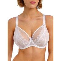 Freya Women's Posie High Apex Plunge Bra in White | Size: 28E