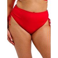 Elomi Women's Plain Sailing Adjustable Bikini Brief in Red | Size: 20