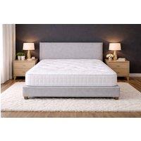 Nexus Mattresses Ltd Comfy Balmoral Open Coil Sprung Mattress in White | Size: Super King