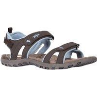 Trespass Women's Serac Walking Sandals in Dark Brown | Size: 3