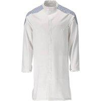 Mascot Men's Smock Food & Care Full Apron S in White | Size: Small