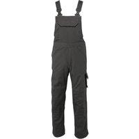 Mascot Men's Industry Newark Knee Pad Pockets Bib & Brace Overall 52.5R in Dark Grey | Size: 52R