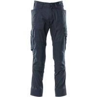 Mascot Men's Accelerate Knee Pad Pockets Trousers in Dark Navy | Size: 52R