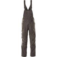 Mascot Men's Accelerate Stretch Knee Pad Pockets Bib & Brace Overall 38.5R in Dark Grey | Size: 38R