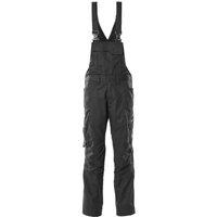 Mascot Men's Accelerate Stretch Knee Pad Pockets Bib & Brace Overall 28.5R in Black