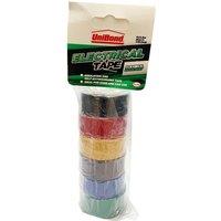 UniBond Electrical Tape (6 Colour Pack) 19mm X 3.5m
