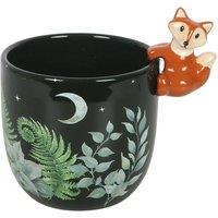 Something Different Forest Fox Plant Pot in Green