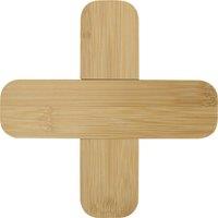 Floso Croc Bamboo Trivet in Natural | Size: Large