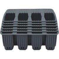Garland 24 Fast Root Divided Planter in Black