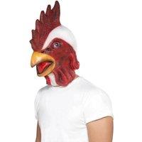 Smiffys Chicken Overhead Mask in Red