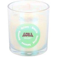 Something Different Aura Energy Lotus Mint Tea Scented Candle in Cream