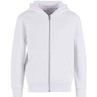New Morning Studios Oversized Full Zip Hoodie in White | Size: 13-14 Years
