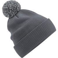 Beechfield Men's Snowstar Two Tone Beanie in Grey