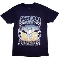 Fleetwood Mac Men's Dreams T-Shirt in Navy | Size: XL