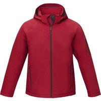 Elevate Men's Notus Padded Soft Shell Jacket in Red | Size: Large