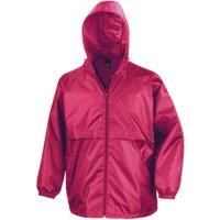 Result Core Men's Plain Blue Windbreaker in Pink | Size: Small