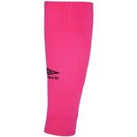Umbro Men's Leg Sleeves in Bright Pink | Size: 7-12