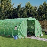 Berkfield Home Greenhouse with Steel Frame Green 60 m 20x3x2 m