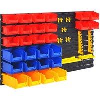 Berkfield Home Wall-Mountable Garage Tool Organiser