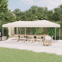 Berkfield Home Folding Party Tent Cream 3x6 m in Beige