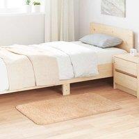 Berkfield Home Shaggy Rug High Pile NAVARRA Beige 60x100 cm Polyester | Size: Medium