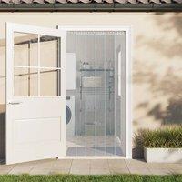 Berkfield Home Door Curtain Transparent 200 mmx1.6 mm 50 m PVC