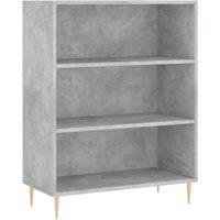 Berkfield Home Bookcase Concrete Grey 69.5x32.5x90 cm Engineered Wood