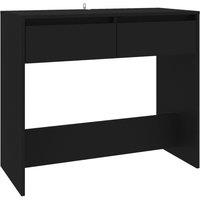 Berkfield Home Console Table Black 89x41x76.5 cm Steel