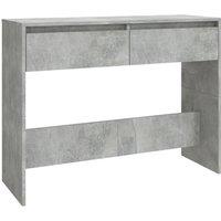 Berkfield Home Console Table Concrete Grey 100x35x76.5 cm Engineered Wood
