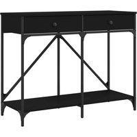 Berkfield Home Console Table Black 100x39x78.5 cm Engineered Wood