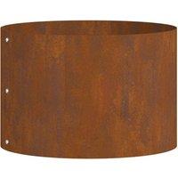 Berkfield Home Corten Steel Planter Corten steel Corten Steel Medium Durable in Brown