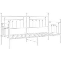 Berkfield Home Daybed Frame White 75x190 cm Steel