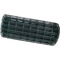 Berkfield Home Euro Fence Green 0.4x10 m Steel