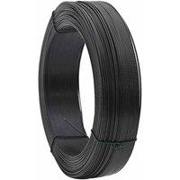 Berkfield Home Fence Binding Wire 250 m 0.9/1.4 mm Steel Anthracite in Black