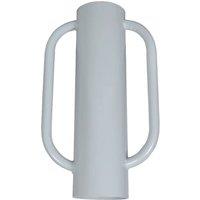 Berkfield Home Fence Post Driver With Handles Steel in Grey