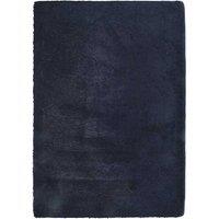 Berkfield Home Shaggy Rug High Pile NAVARRA Navy 240x340 cm Polyester | Size: Medium