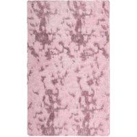 Berkfield Home Shaggy Rug High Pile NAVARRA Dusty Pink 80x150 cm Polyester | Size: Medium