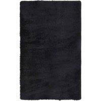 Berkfield Home Shaggy Rug High Pile NAVARRA Black 80x150 cm Polyester | Size: Medium