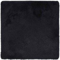 Berkfield Home Shaggy Rug High Pile NAVARRA Black 120x120 cm Polyester | Size: Medium