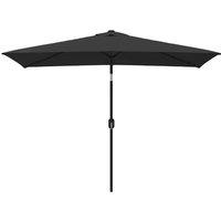 Berkfield Home Outdoor Parasol with Metal Pole 300x200 cm Black