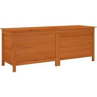 Berkfield Home Garden Storage Box Brown 150x50x56.5 cm Solid Wood Fir