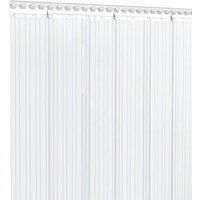Berkfield Home Durable Door Curtain Transparent 300 mmx2.6 mm 25 m PVC in Clear