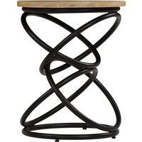 Berkfield Home Decorative End Table Solid Mango Wood 40x50 cm in Brown